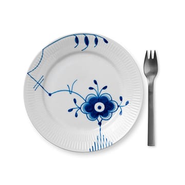 Blue Fluted Mega lautanen 6 - Ø 19 cm - Royal Copenhagen
