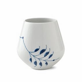Blue Fluted Mega -maljakko,  - 12 cm - Royal Copenhagen