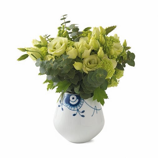 Blue Fluted Mega -maljakko, , 12 cm Royal Copenhagen