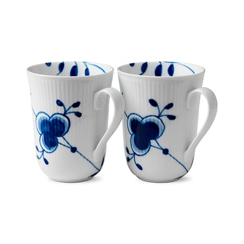 Blue Fluted Mega muki 2 kpl  - 33 cl - Royal Copenhagen