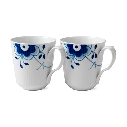 Blue Fluted Mega muki 2 kpl  - 37 cl - Royal Copenhagen