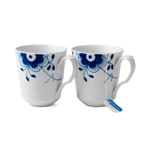 Blue Fluted Mega muki 2 kpl , 37 cl Royal Copenhagen