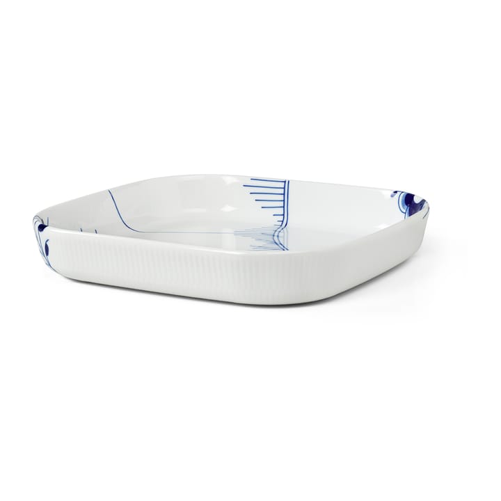 Blue Fluted Mega neliömäinen uunivuoka, 30x30 cm Royal Copenhagen