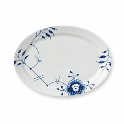 Blue Fluted Mega ovaali lautanen 7, 28 cm Royal Copenhagen