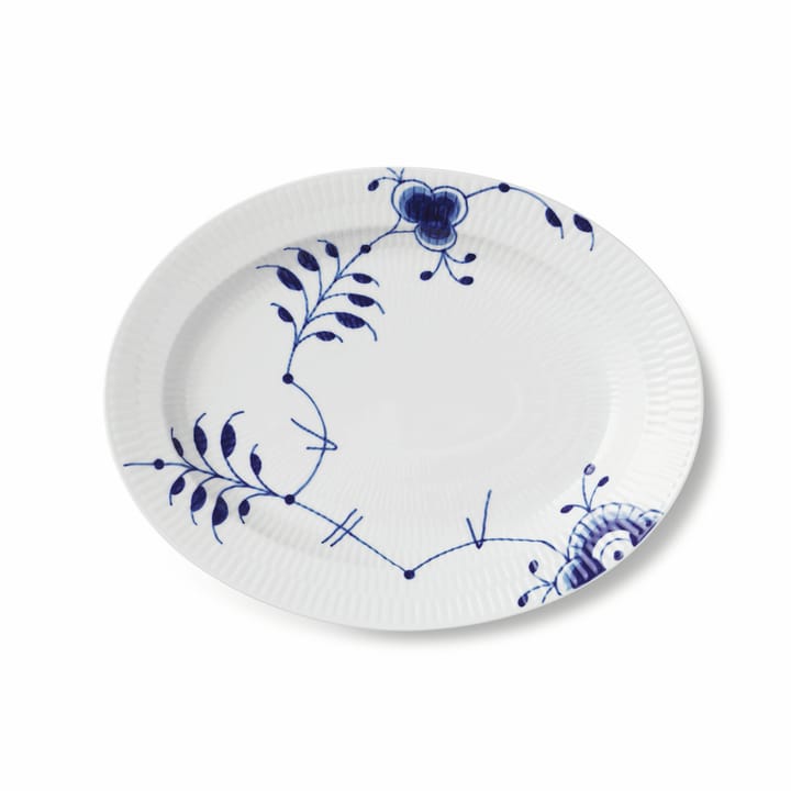 Blue Fluted Mega soikea lautanen, Ø 30,5 cm Royal Copenhagen