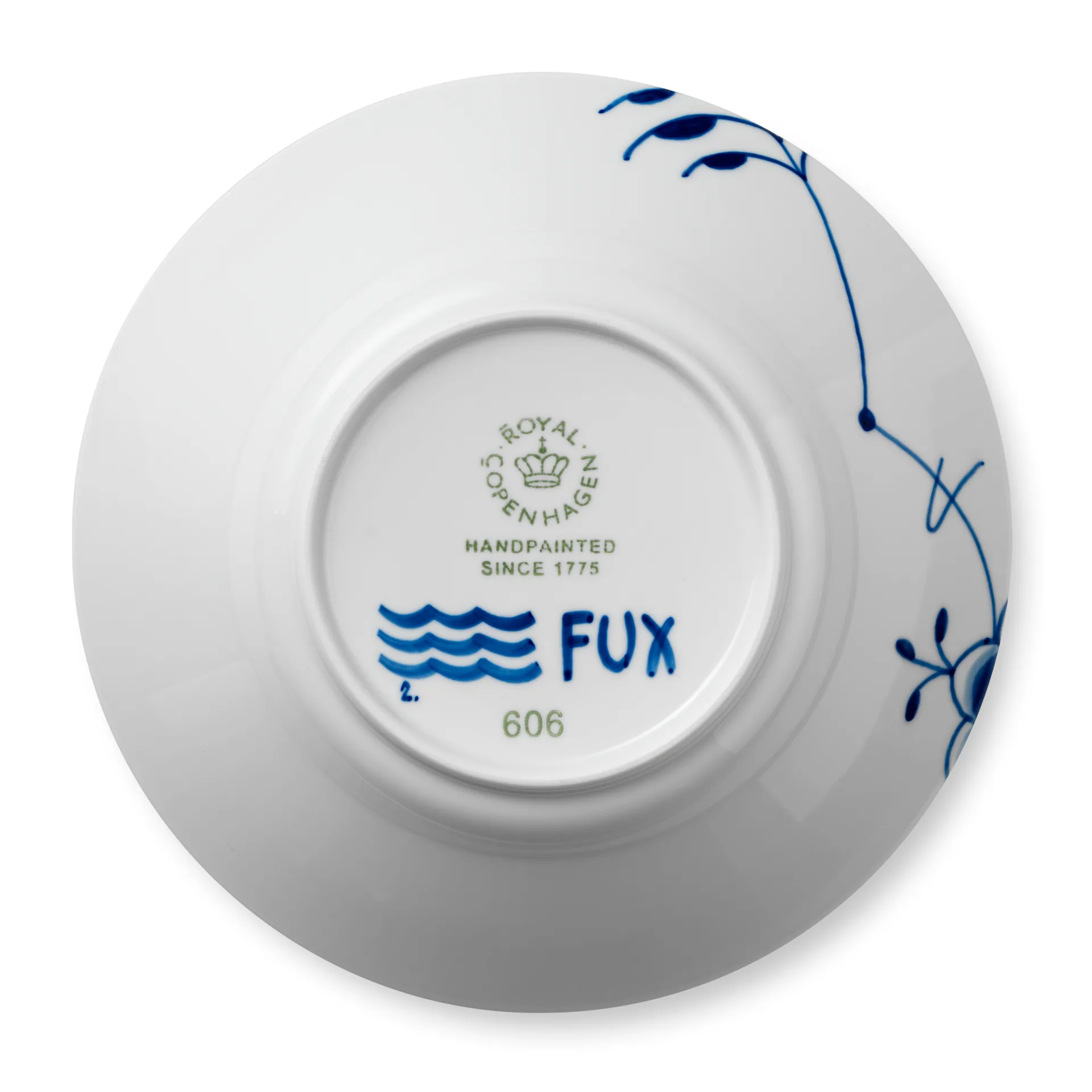 Blue Fluted Mega syvä lautanen 2, 24 cm Royal Copenhagen