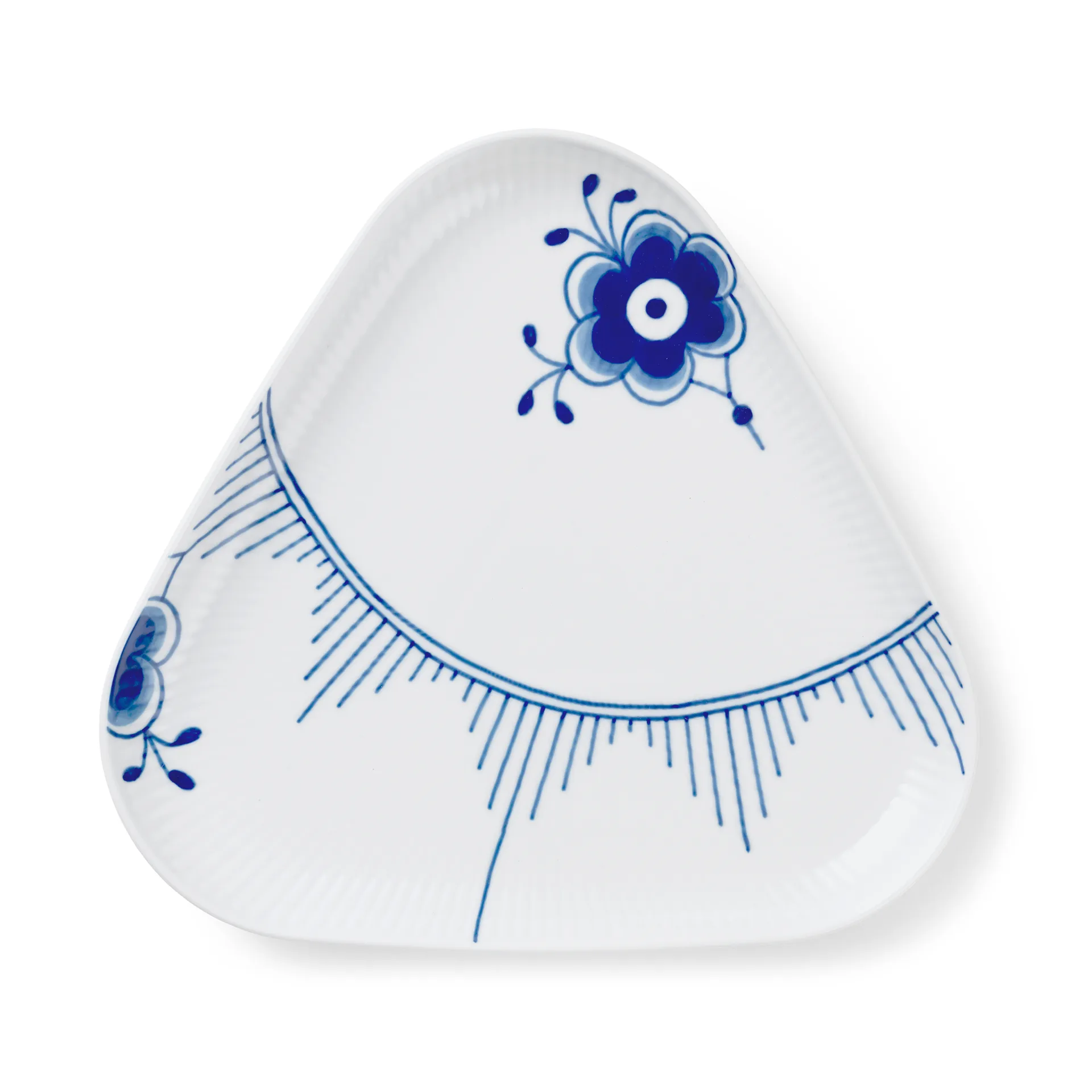 Blue Fluted Mega tarjoilusetti 4 osaa, Sininen-valkoinen Royal Copenhagen