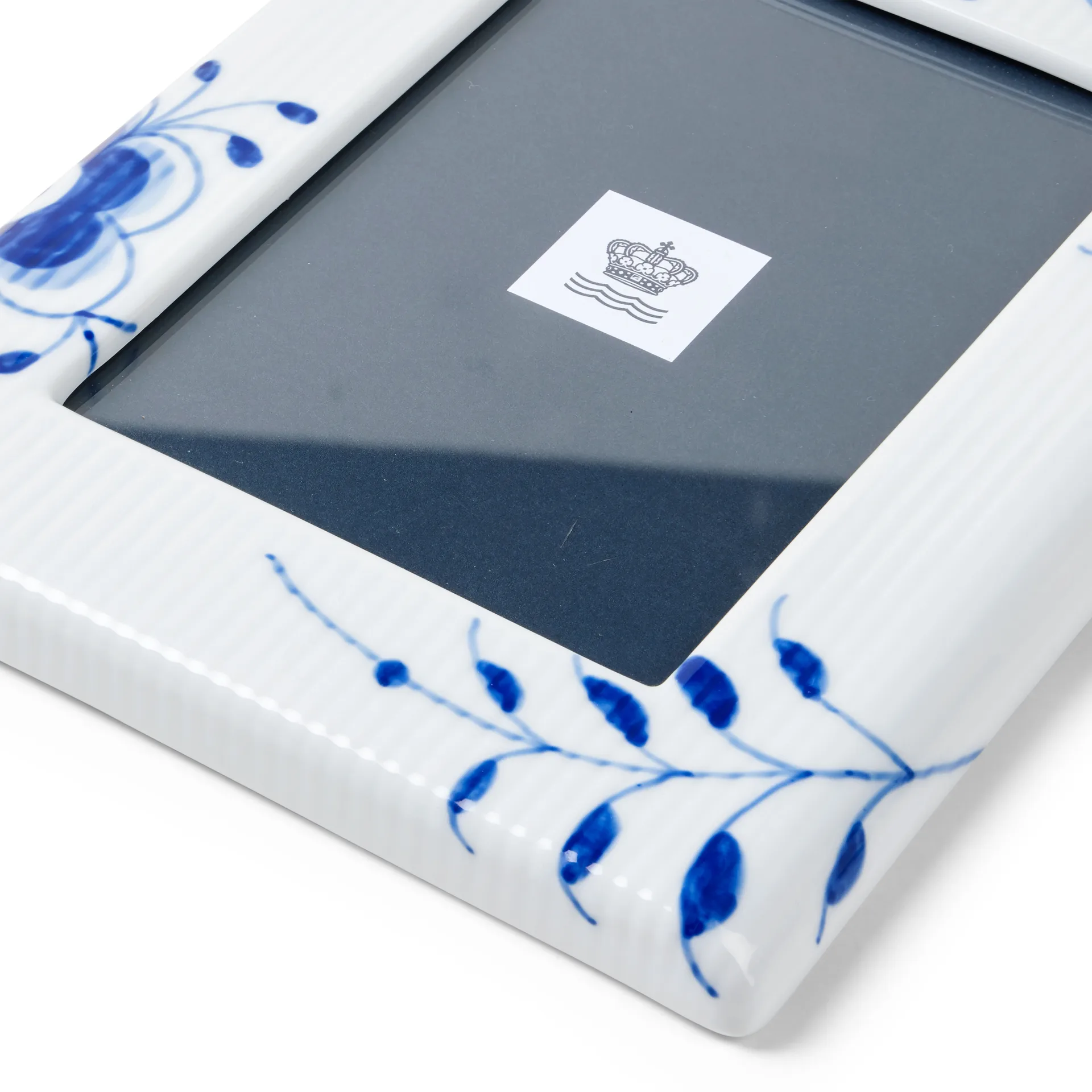 Blue Fluted Mega valokuvakehys 16,5x21 cm, White-blue Royal Copenhagen