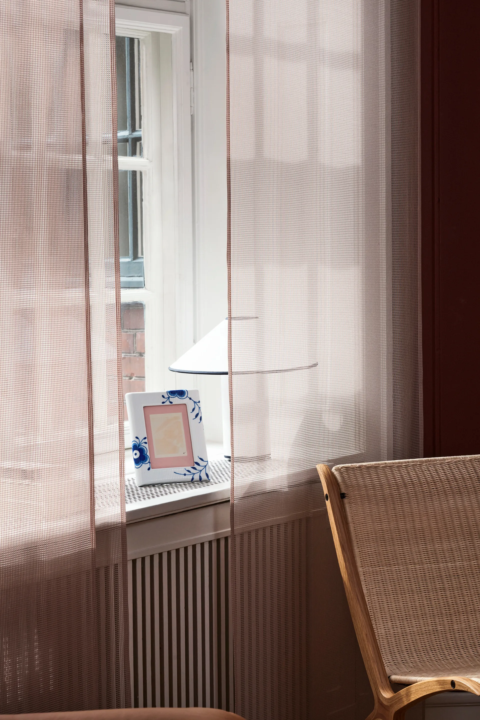 Blue Fluted Mega valokuvakehys 16,5x21 cm, White-blue Royal Copenhagen