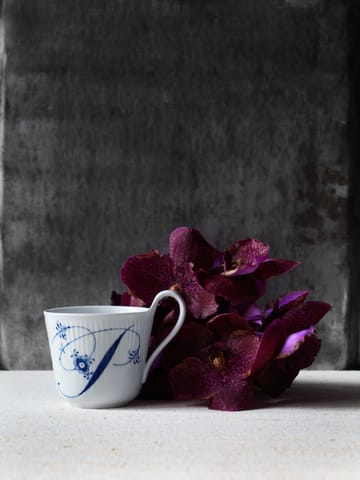 Blue Fluted Plain Alphabet -muki 33 cl - P - Royal Copenhagen