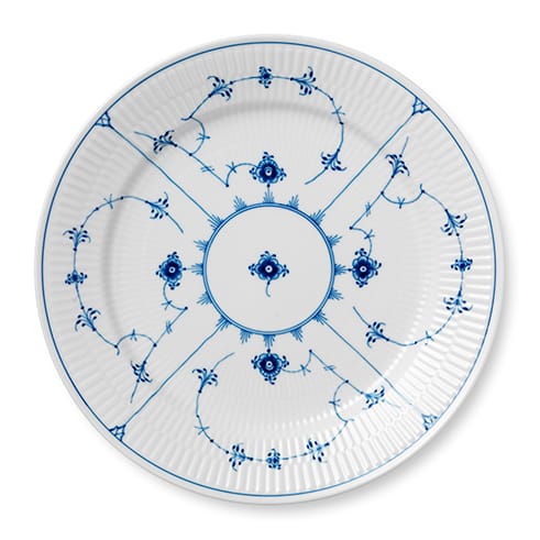 Blue Fluted Plain lautanen, Ø 27 cm Royal Copenhagen