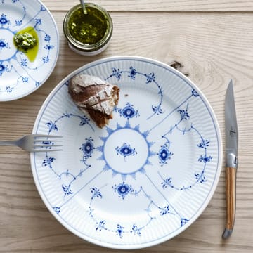 Blue Fluted Plain lautanen - Ø 27 cm - Royal Copenhagen