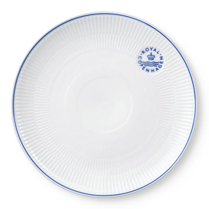 Blueline coupe -lautanen Ø 27 cm, Valkoinen-sininen Royal Copenhagen