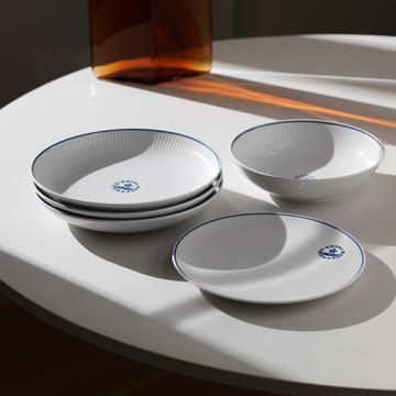 Blueline coupe -lautanen Ø 27 cm - Valkoinen-sininen - Royal Copenhagen