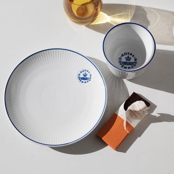 Blueline termosmuki 26 cl - Valkoinen-sininen - Royal Copenhagen
