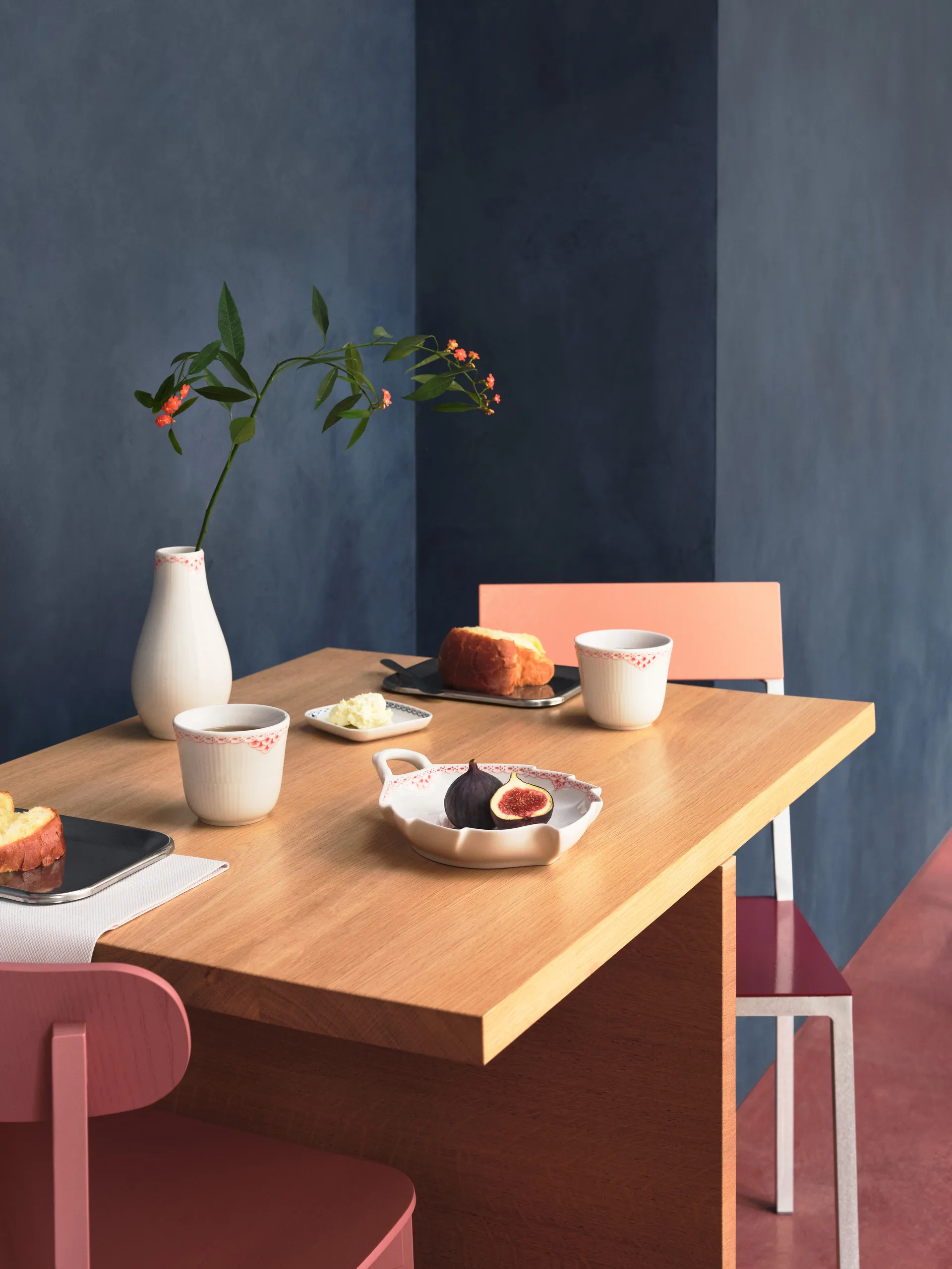 Coral Lace -termosmuki 26 cl, Koralli-valkoinen Royal Copenhagen