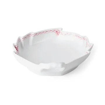 Coral Lace -vati lehden muotoinen - Koralli-valkoinen - Royal Copenhagen