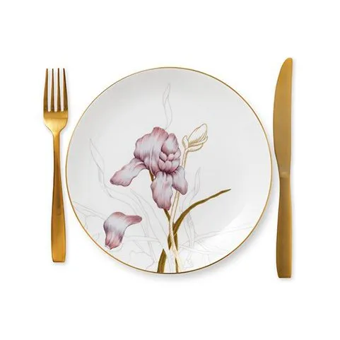 Flora lautanen Ø 22 cm, iiris Royal Copenhagen