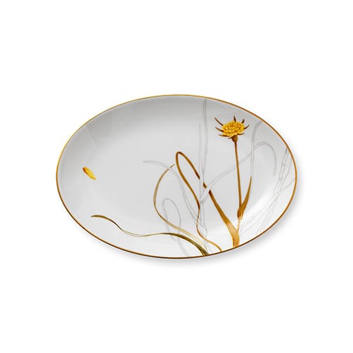 Flora vati ovaali 26 cm - Voikukka - Royal Copenhagen