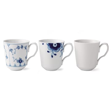 Lahjasetti History Mix korvalliset mukit 3-pakkaus - 37 cl - Royal Copenhagen