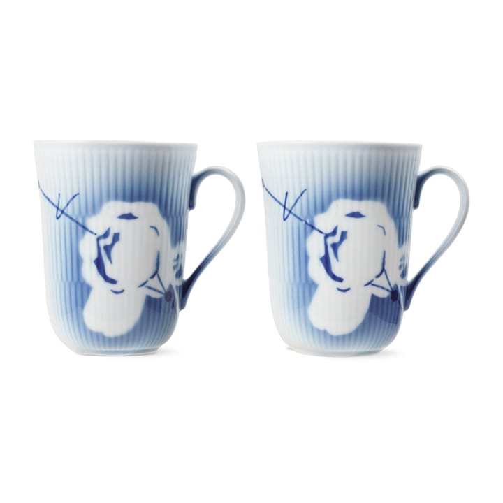 Mega Rose muki 2 kpl, 33 cl Royal Copenhagen