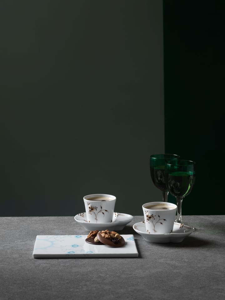 Multicoloured Elements mocca espressokuppi jalka vati, 10 cl Royal Copenhagen