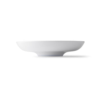 Musselmalet aaltopintainen kulho Ø 34 cm - Valkoinen-sininen - Royal Copenhagen