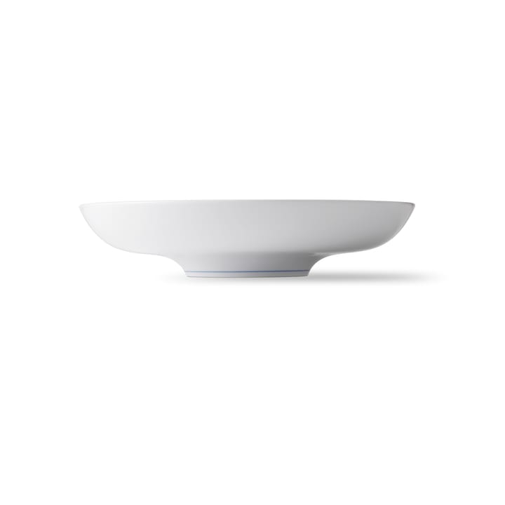 Musselmalet aaltopintainen kulho Ø 34 cm - Valkoinen-sininen - Royal Copenhagen