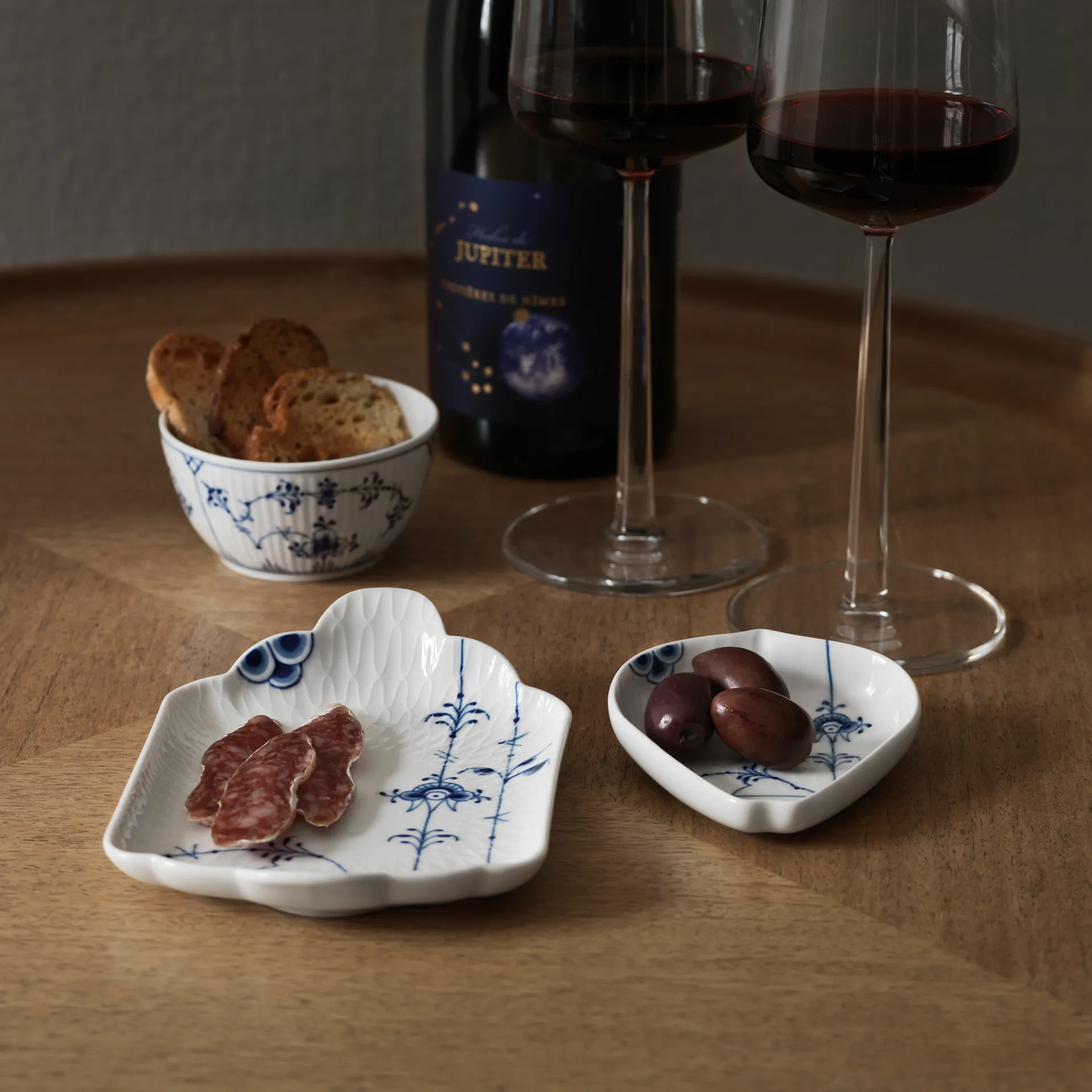 Musselmalet uritettu kulho, Ø 8,5 cm Royal Copenhagen