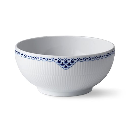 Princess kulho, 18 cm, Valkoinen-sininen Royal Copenhagen