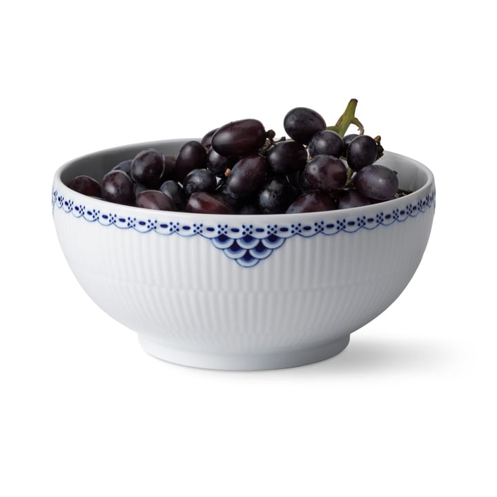 Princess kulho, 18 cm, Valkoinen-sininen Royal Copenhagen