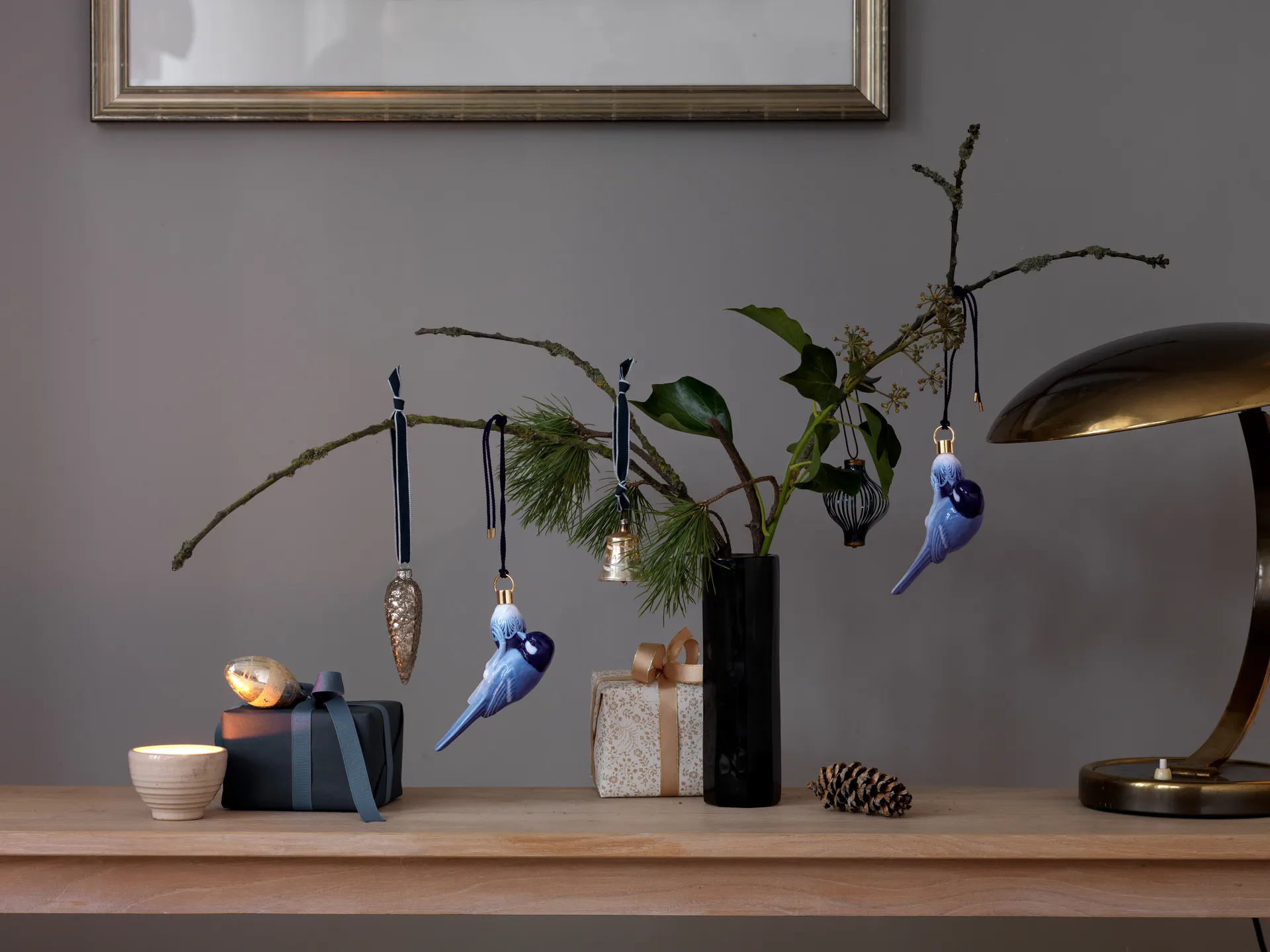 Royal Copenhagen -joulukoriste 2021, Sininen Royal Copenhagen