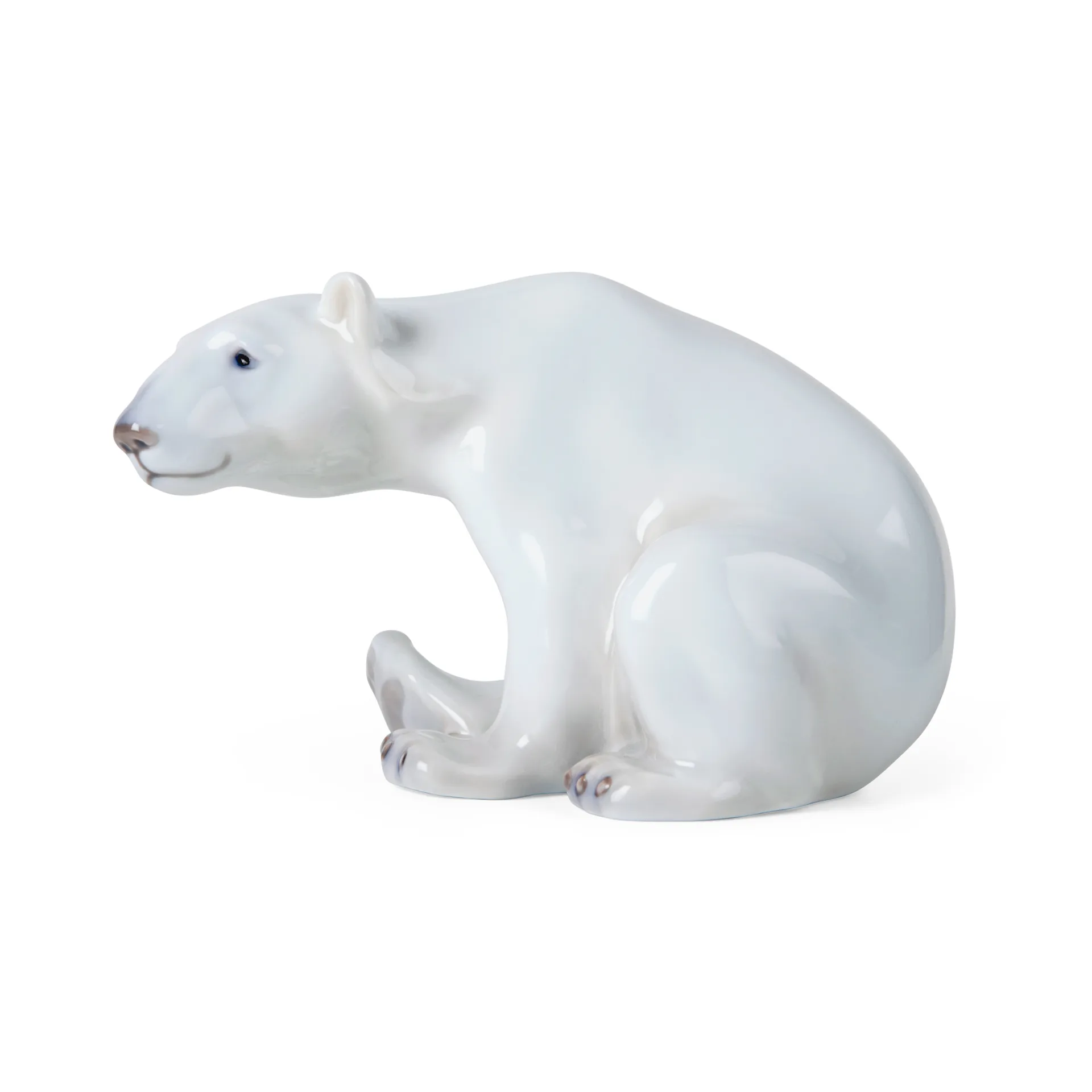 Royal Copenhagen koriste istuva jääkarhu, 12 cm Royal Copenhagen