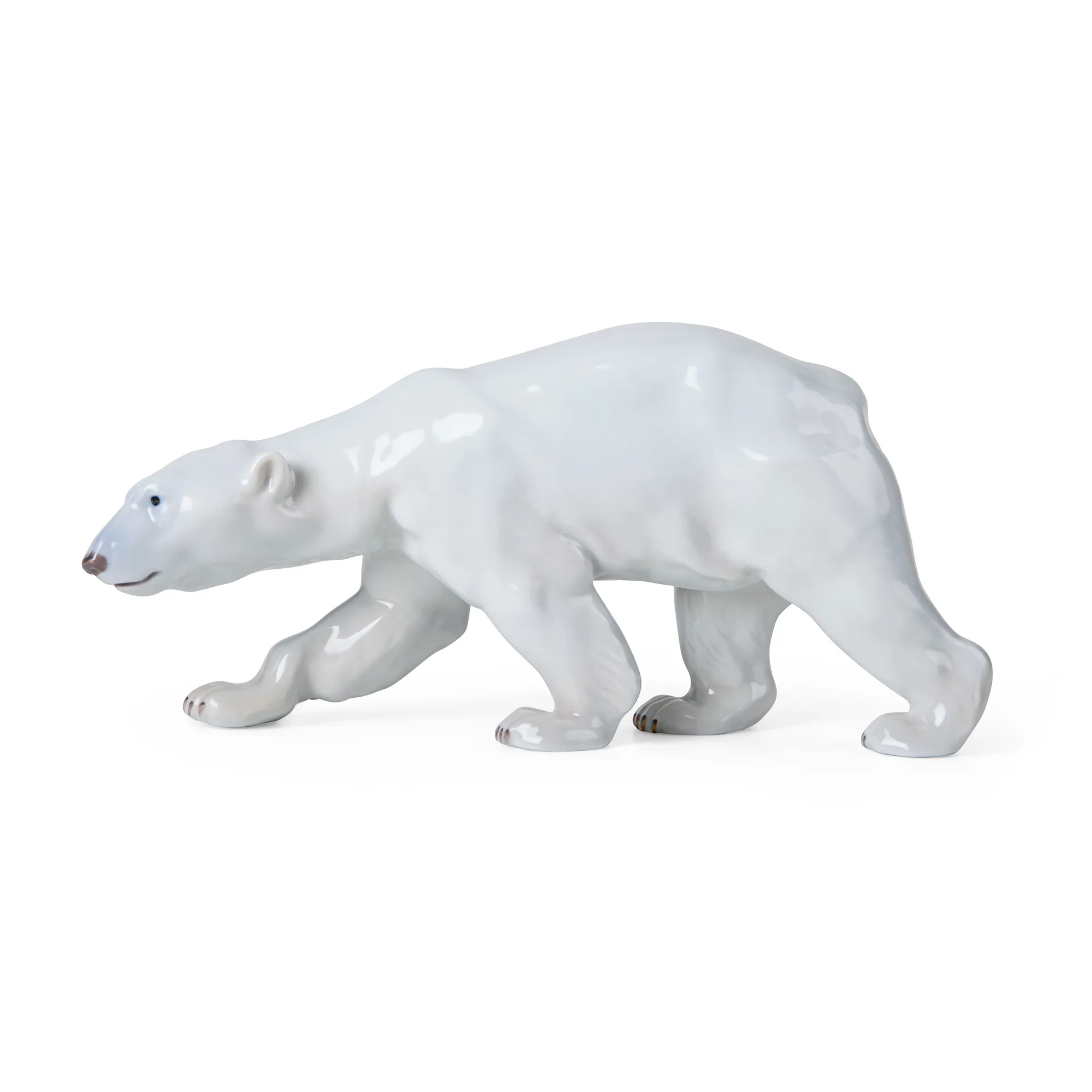 Royal Copenhagen koriste kävelevä jääkarhu, 14 cm Royal Copenhagen