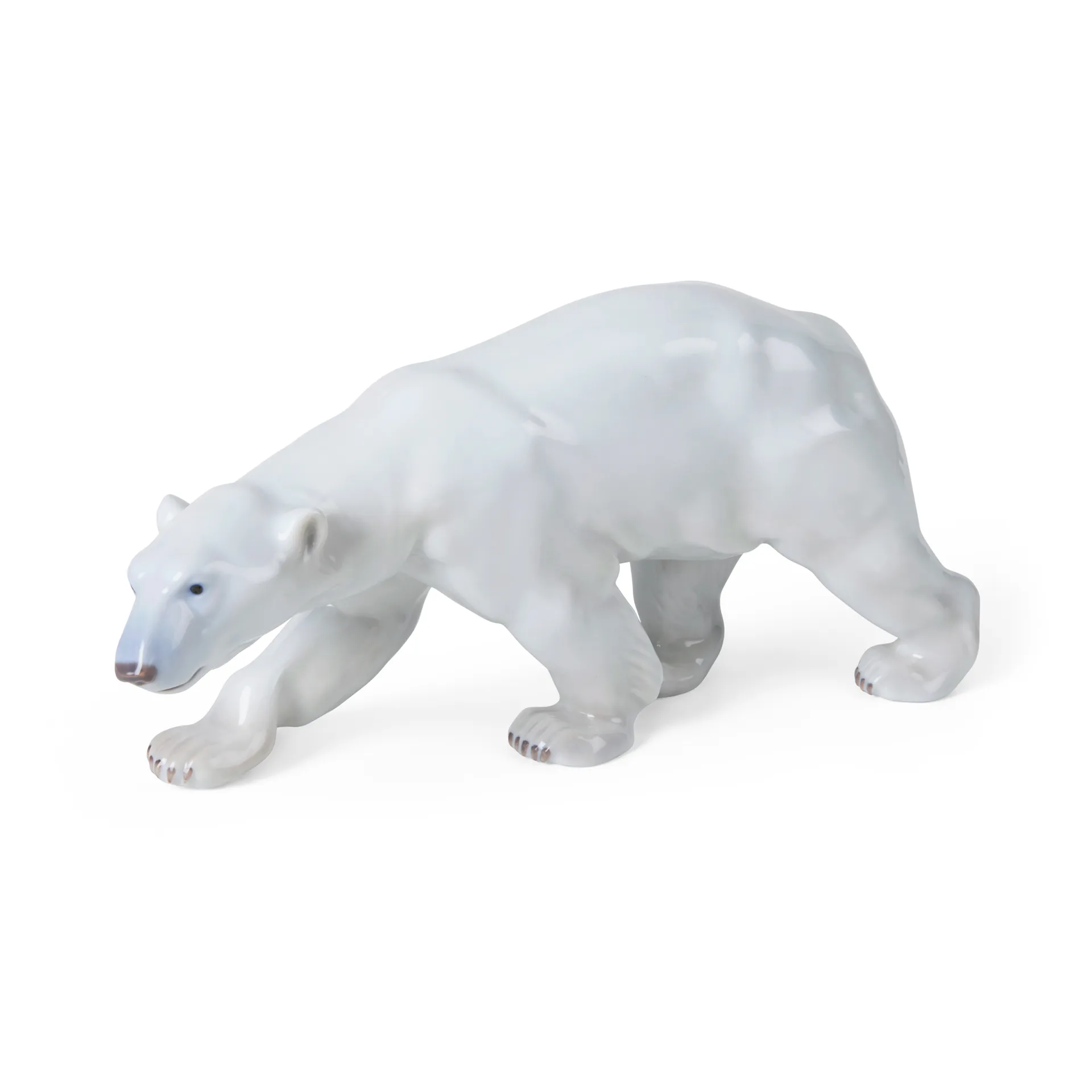 Royal Copenhagen koriste kävelevä jääkarhu, 14 cm Royal Copenhagen