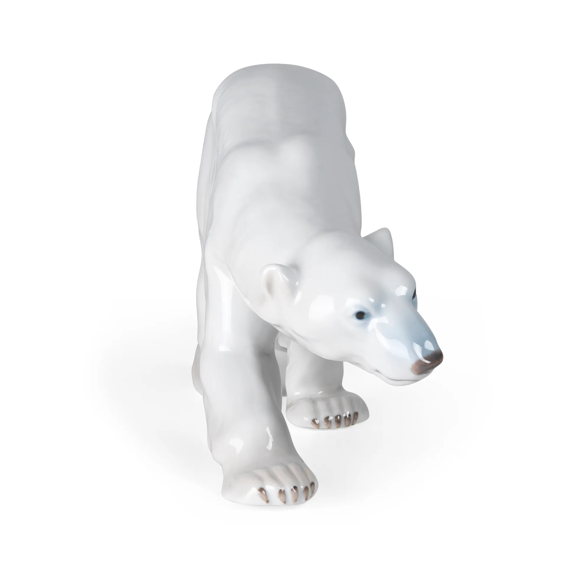 Royal Copenhagen koriste kävelevä jääkarhu, 14 cm Royal Copenhagen