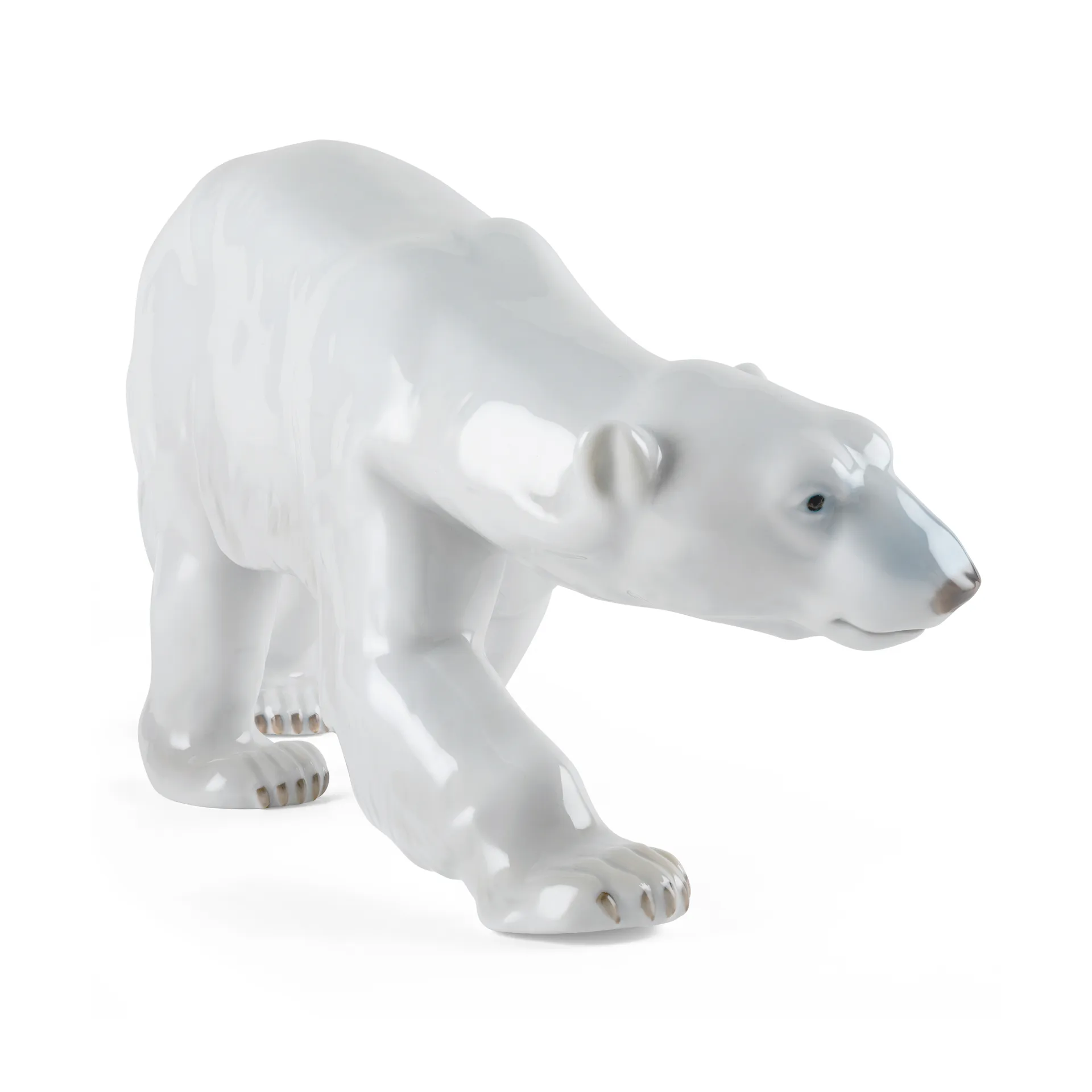 Royal Copenhagen koriste kävelevä jääkarhu, 14 cm Royal Copenhagen