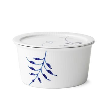 Sininen Mega Riflet kulho kannella - 100 cl - Royal Copenhagen