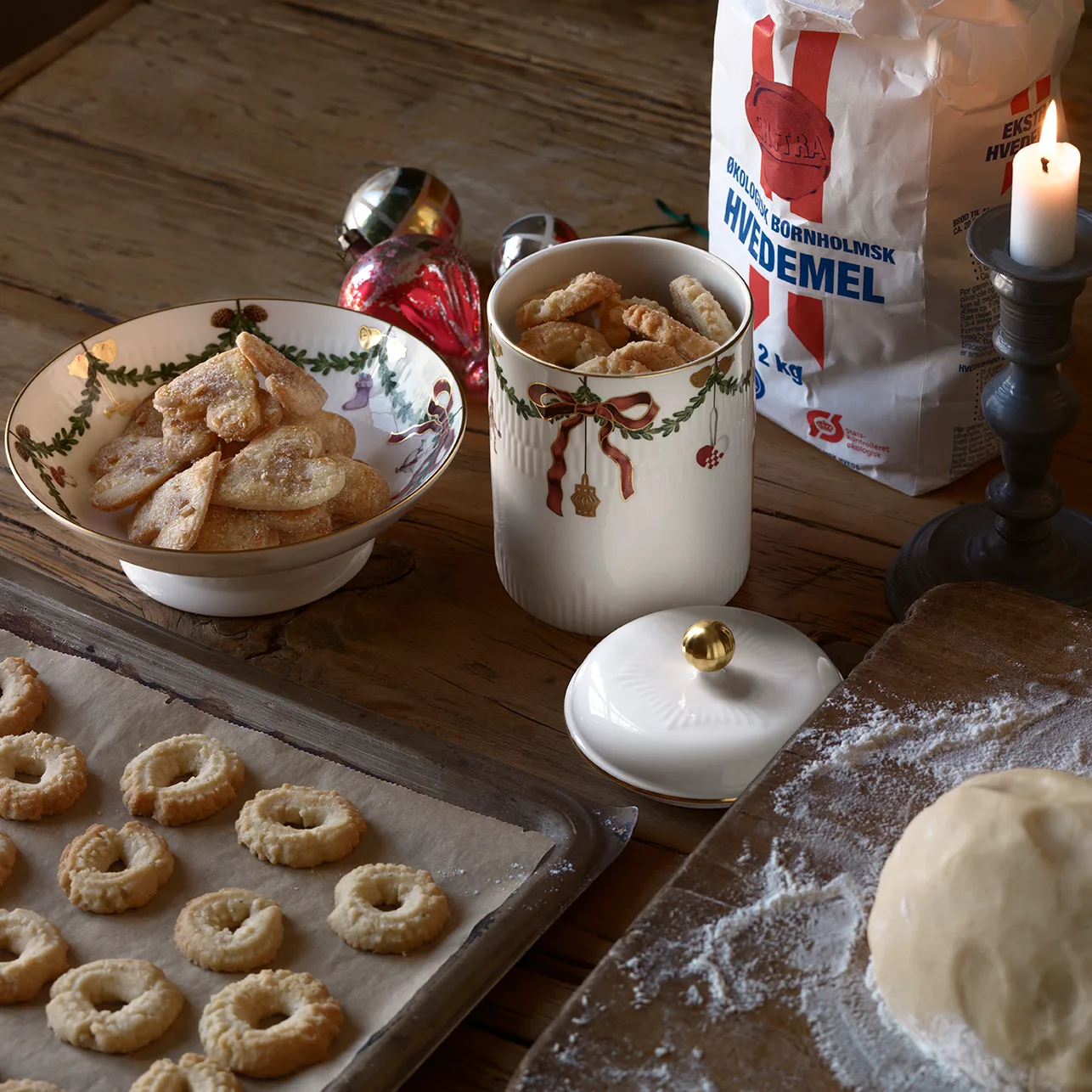 Star Fluted Christmas jalallinen kulho, 6 cm Royal Copenhagen