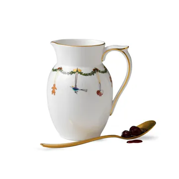 Star Fluted Christmas kannu - 90 cl - Royal Copenhagen