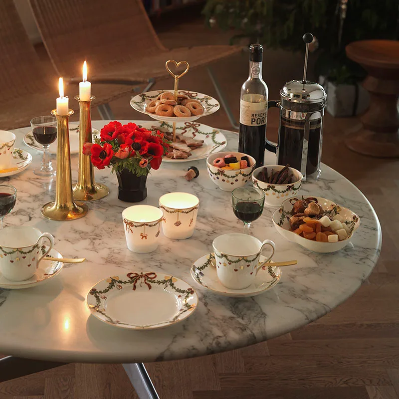 Star Fluted Christmas lautanen, Ø 19 cm Royal Copenhagen