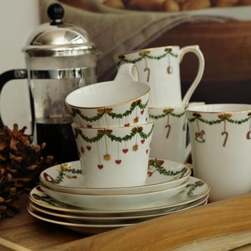 Star Fluted Christmas lautanen - Ø 19 cm - Royal Copenhagen