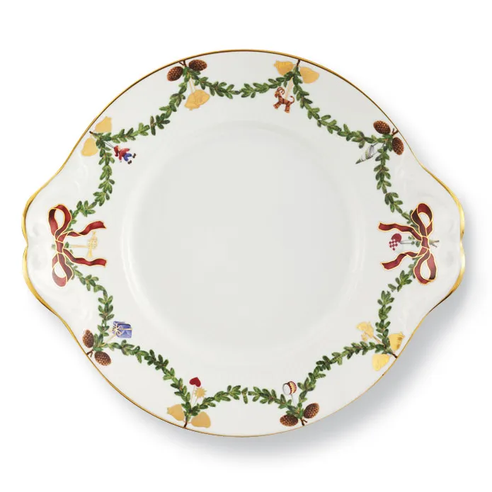 Star Fluted Christmas -lautanen, 27 cm Royal Copenhagen
