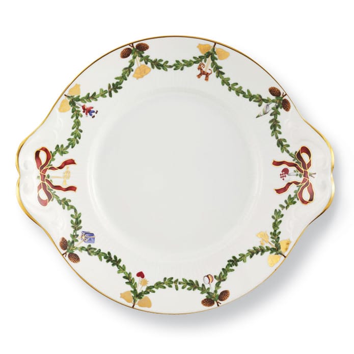 Star Fluted Christmas -lautanen, 27 cm Royal Copenhagen