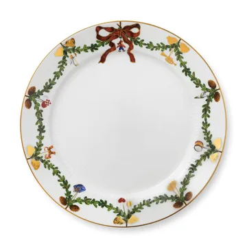 Star Fluted Christmas lautanen - Ø 27 cm - Royal Copenhagen