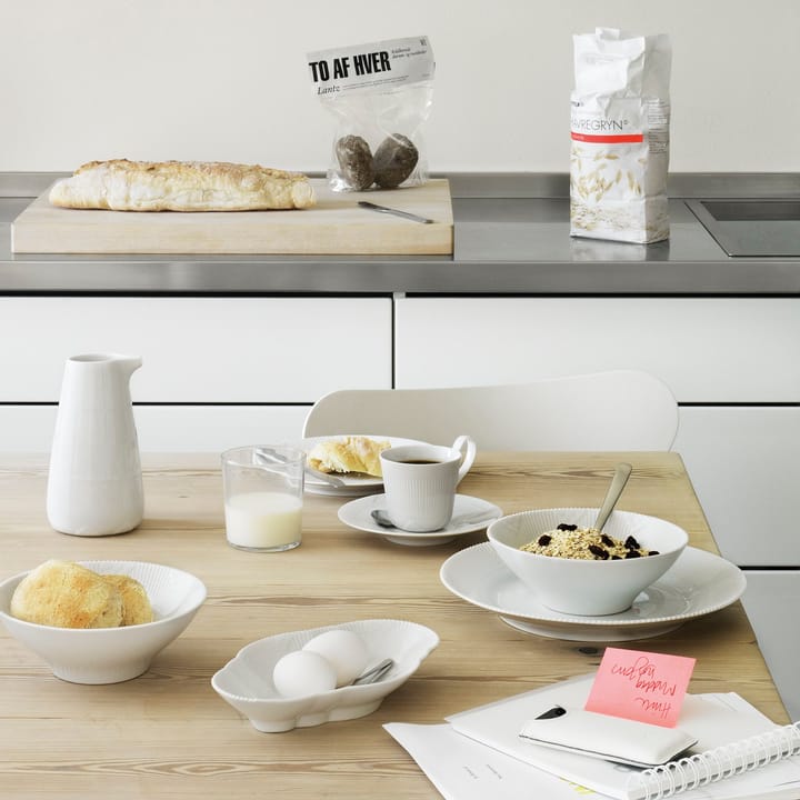 White Elements lautanen, Ø 26 cm Royal Copenhagen