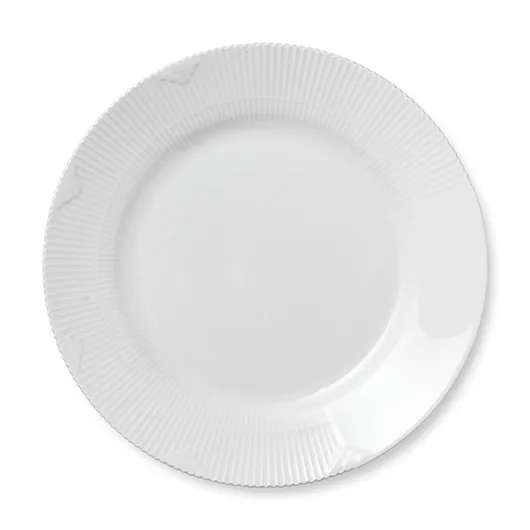 White Elements lautanen, Ø 28 cm Royal Copenhagen