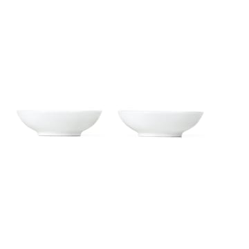 White Fluted dippikulho 2 kpl - 9 cl - Royal Copenhagen