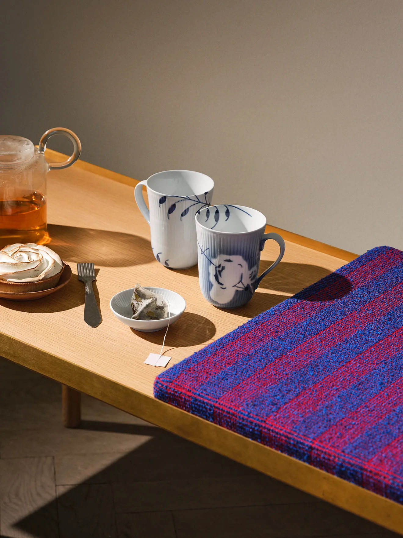 White Fluted dippikulho 2 kpl, 9 cl Royal Copenhagen