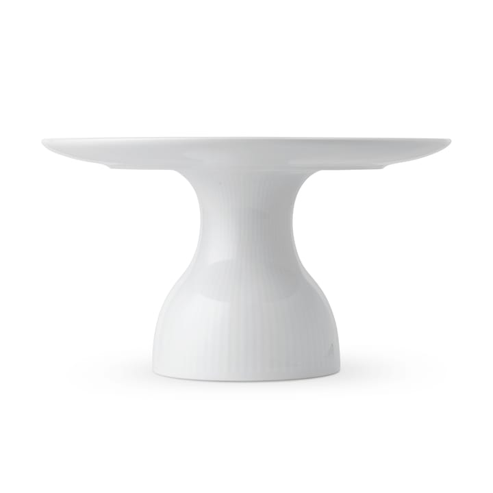 White Fluted jalallinen kakkuvati Ø 20 cm, Valkoinen Royal Copenhagen